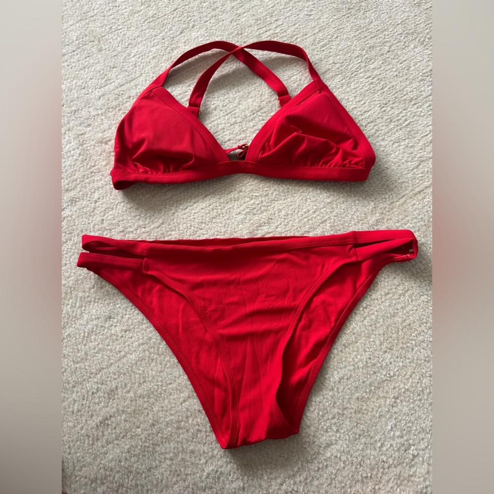 Red Bikini Set